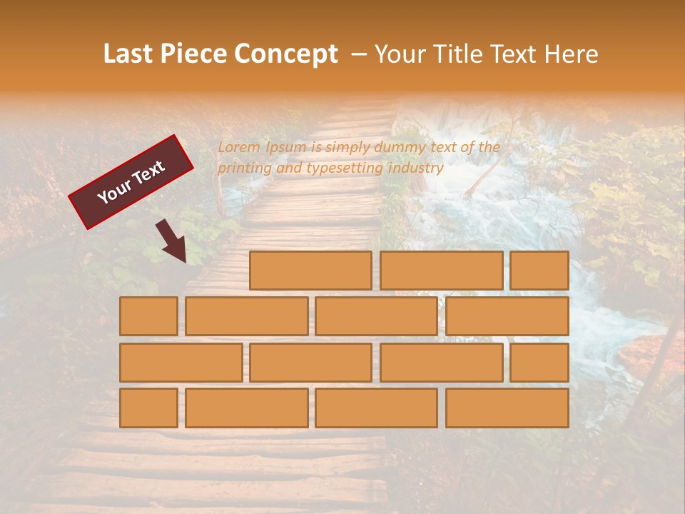 Waterfall Hd PowerPoint Template