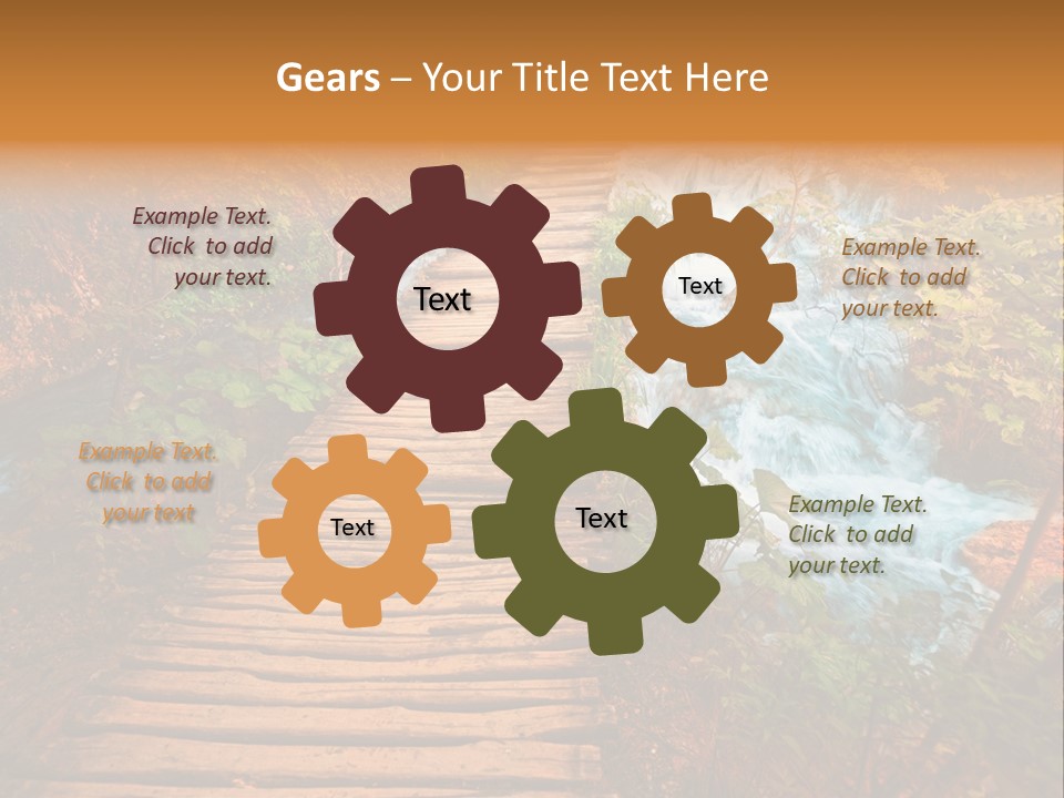 Waterfall Hd PowerPoint Template