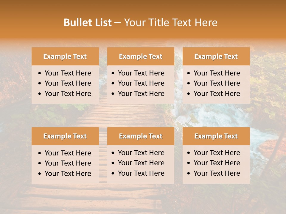 Waterfall Hd PowerPoint Template