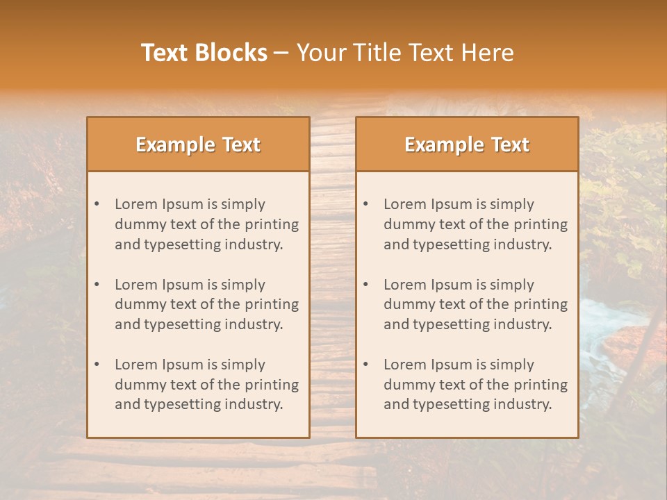 Waterfall Hd PowerPoint Template