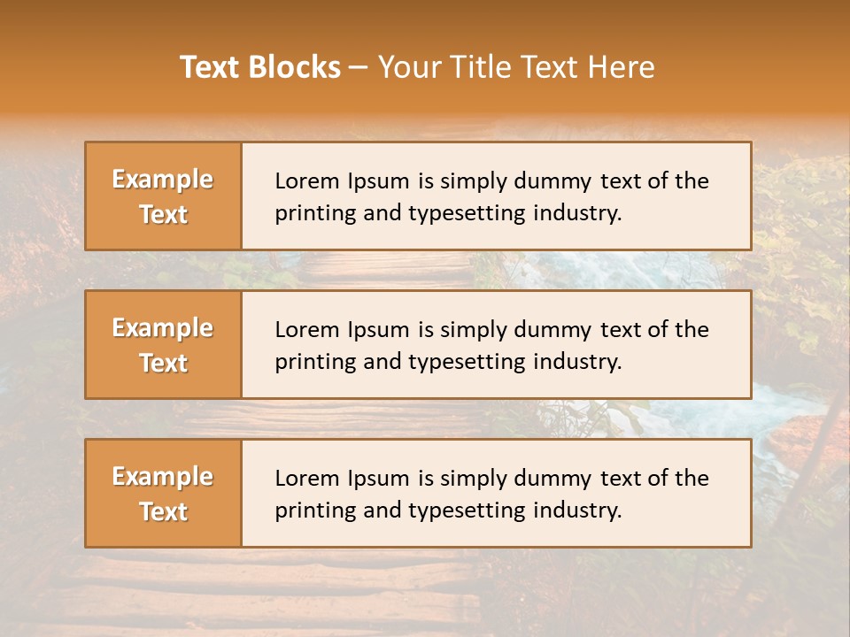 Waterfall Hd PowerPoint Template