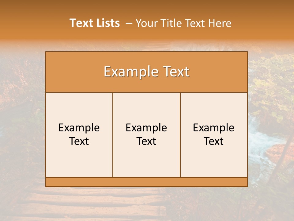 Waterfall Hd PowerPoint Template