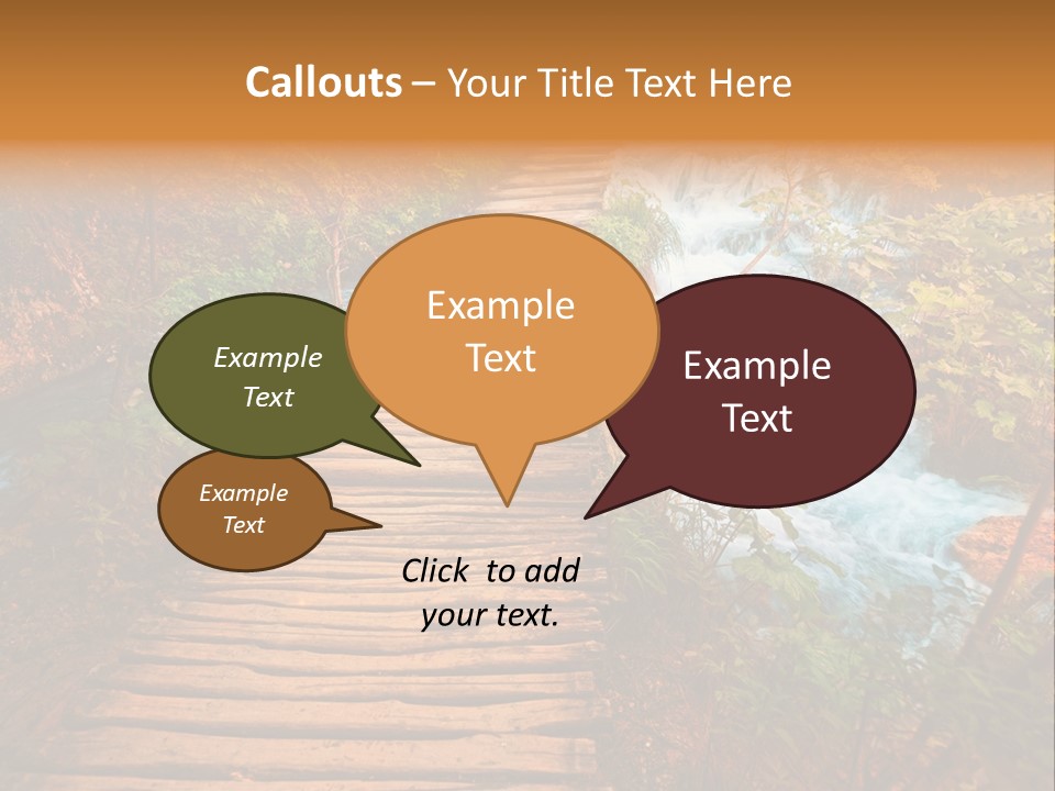 Waterfall Hd PowerPoint Template