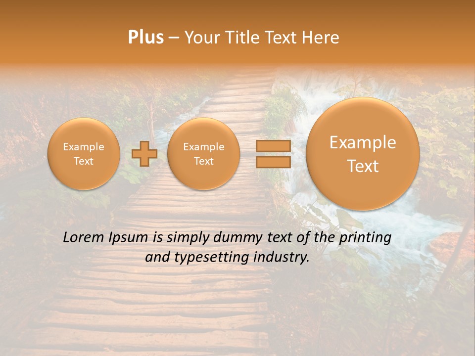 Waterfall Hd PowerPoint Template
