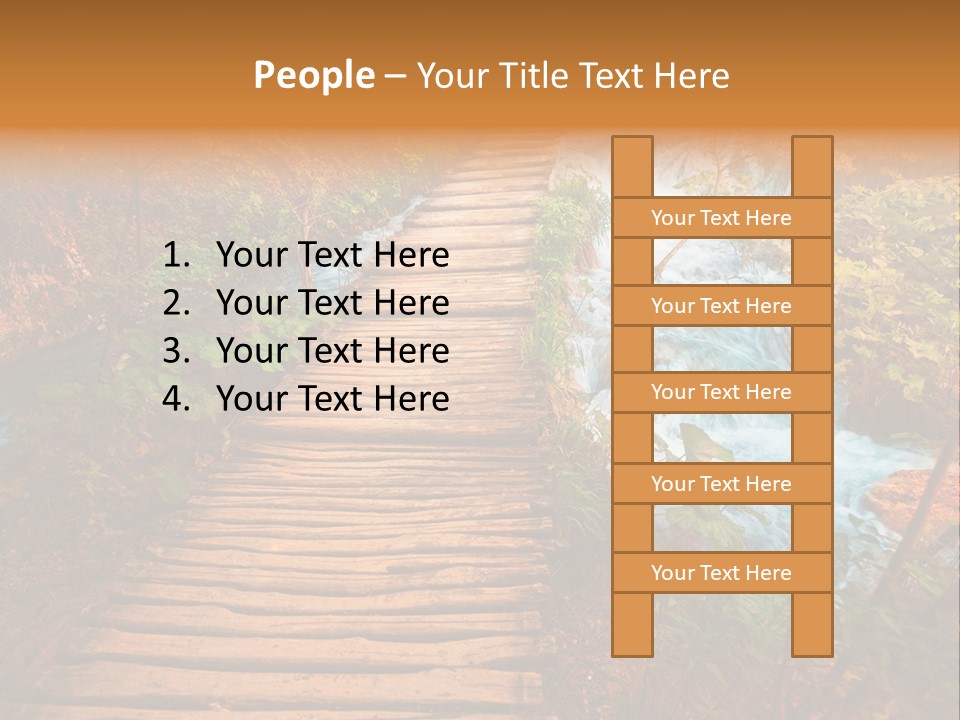 Waterfall Hd PowerPoint Template