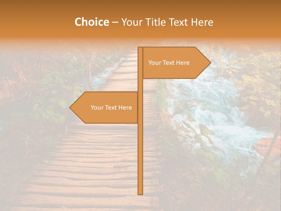 Waterfall Hd PowerPoint Template