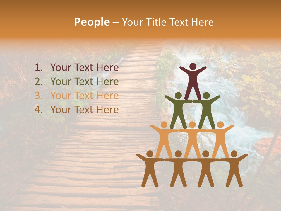 Waterfall Hd PowerPoint Template