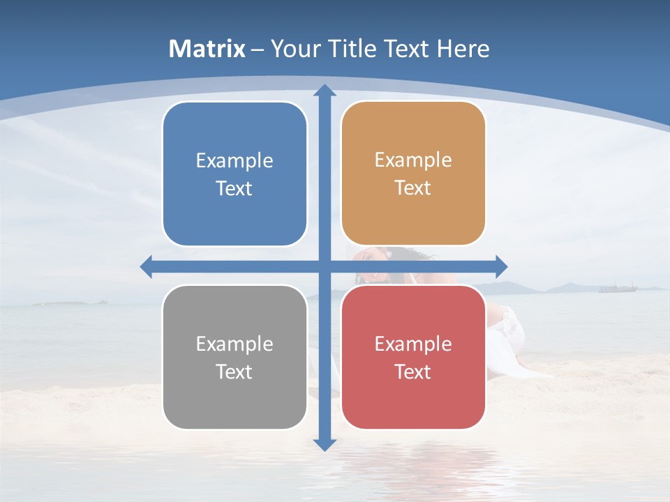 Cloud Blue Wi Fi PowerPoint Template