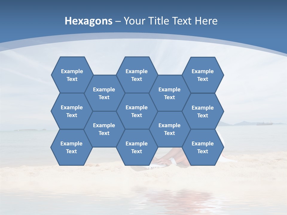 Cloud Blue Wi Fi PowerPoint Template