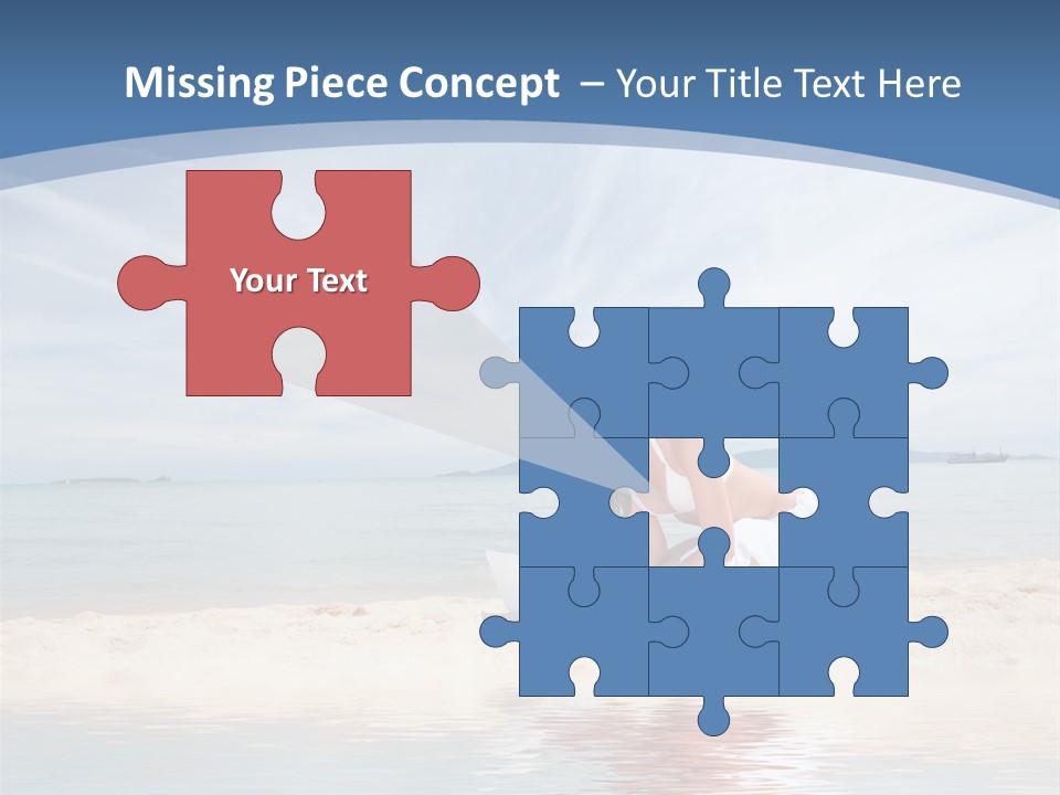 Cloud Blue Wi Fi PowerPoint Template