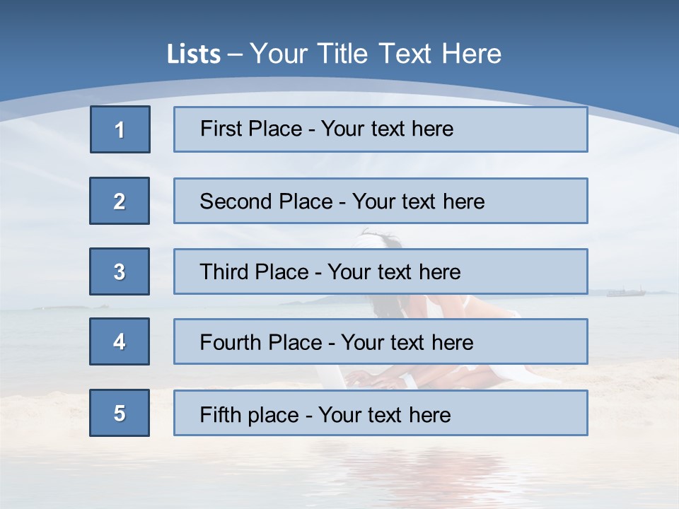 Cloud Blue Wi Fi PowerPoint Template
