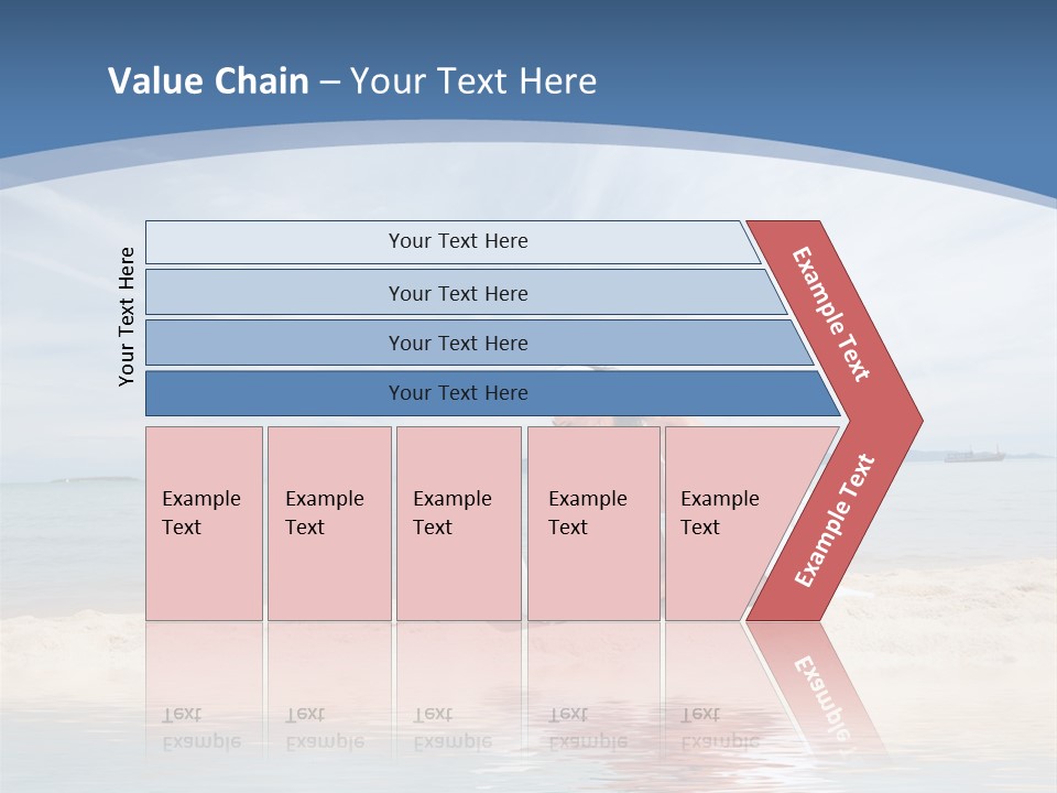 Cloud Blue Wi Fi PowerPoint Template