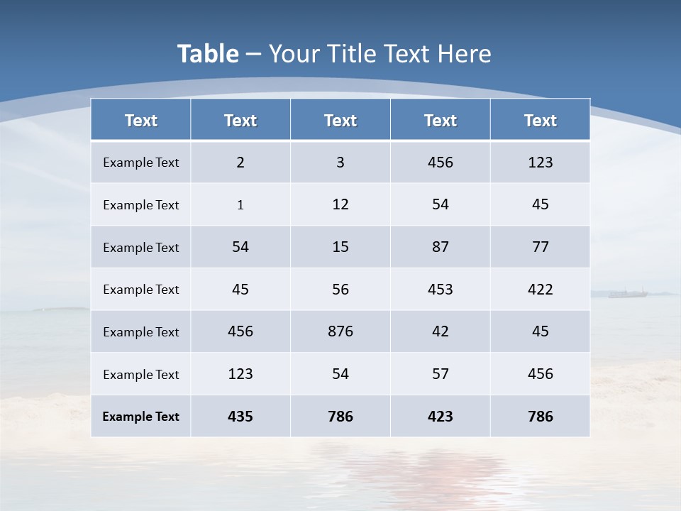 Cloud Blue Wi Fi PowerPoint Template