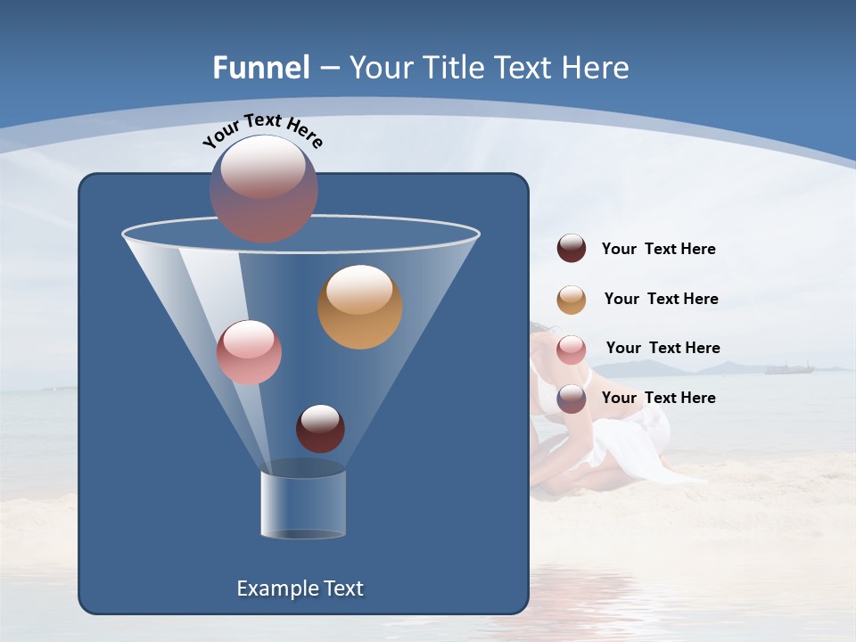 Cloud Blue Wi Fi PowerPoint Template