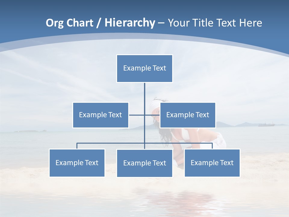 Cloud Blue Wi Fi PowerPoint Template
