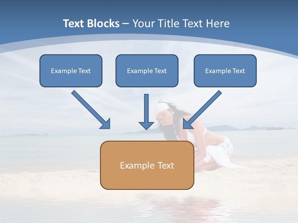 Cloud Blue Wi Fi PowerPoint Template