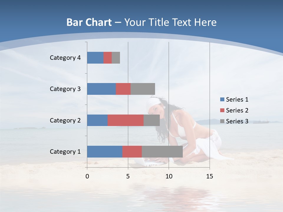Cloud Blue Wi Fi PowerPoint Template