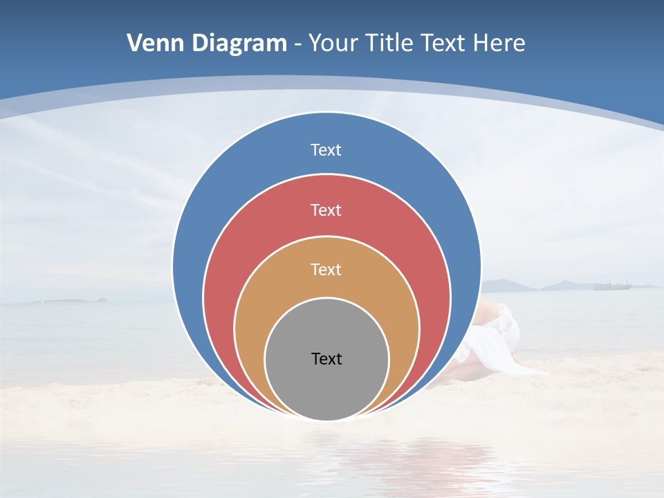 Cloud Blue Wi Fi PowerPoint Template