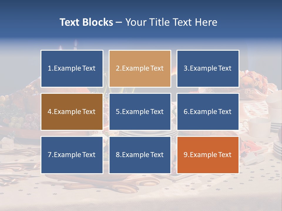 Turkey Pork Cooking PowerPoint Template