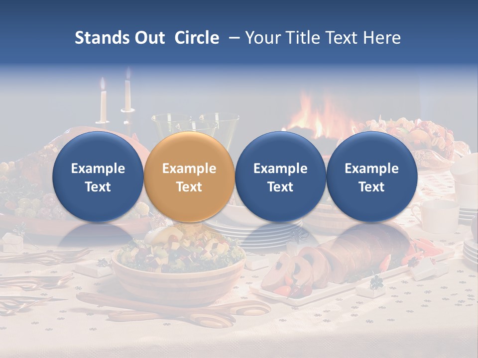 Turkey Pork Cooking PowerPoint Template