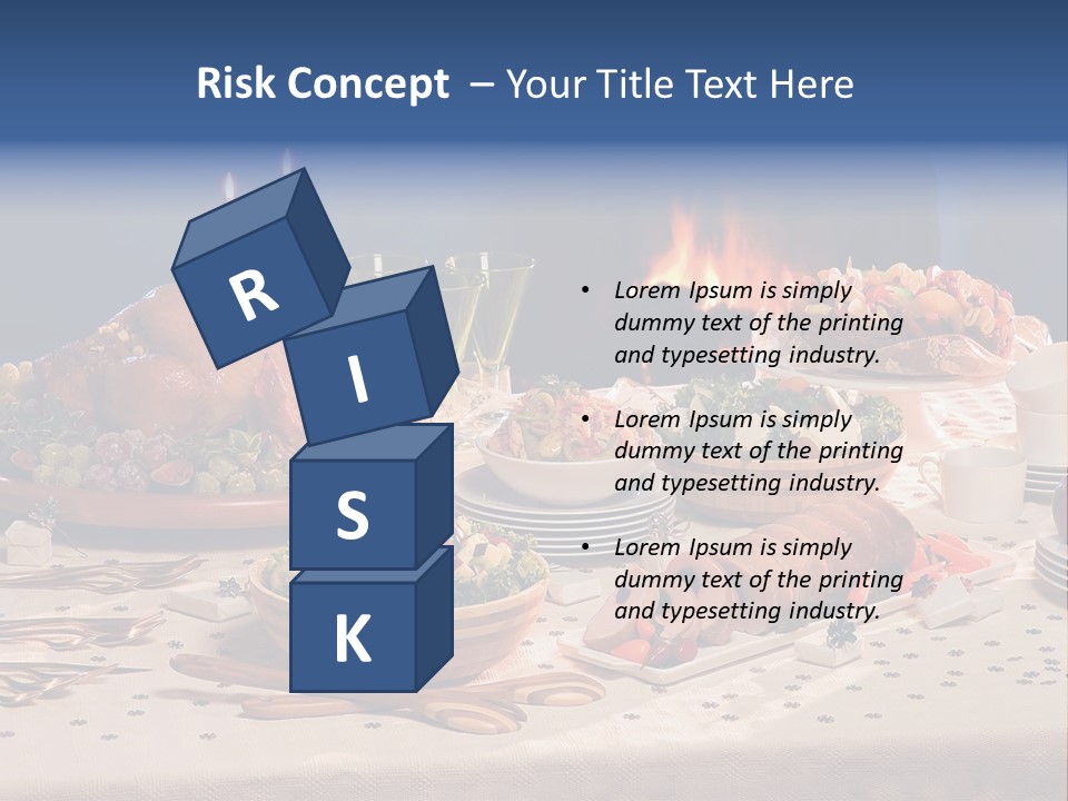 Turkey Pork Cooking PowerPoint Template