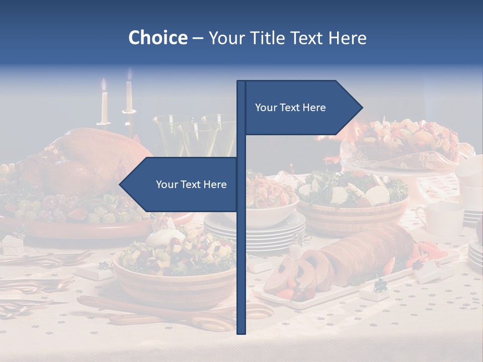 Turkey Pork Cooking PowerPoint Template
