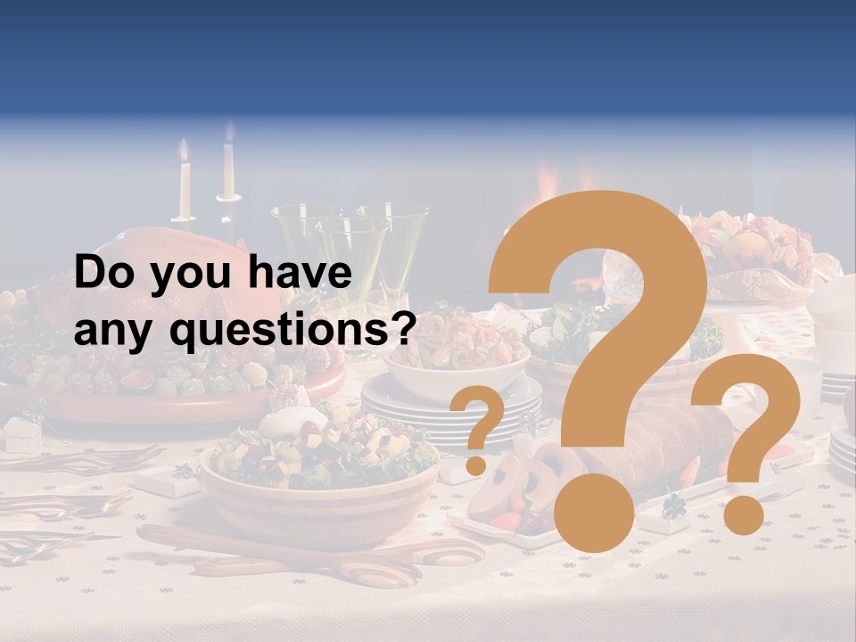 Turkey Pork Cooking PowerPoint Template