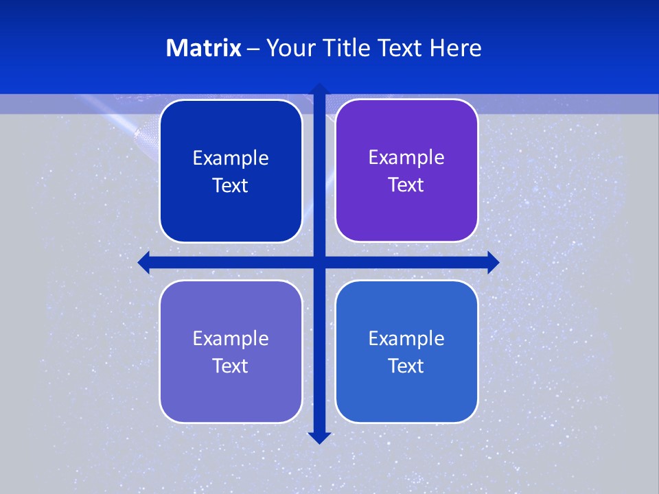 Card Text Present PowerPoint Template