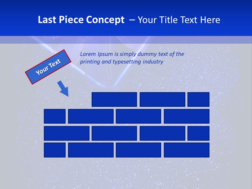 Card Text Present PowerPoint Template
