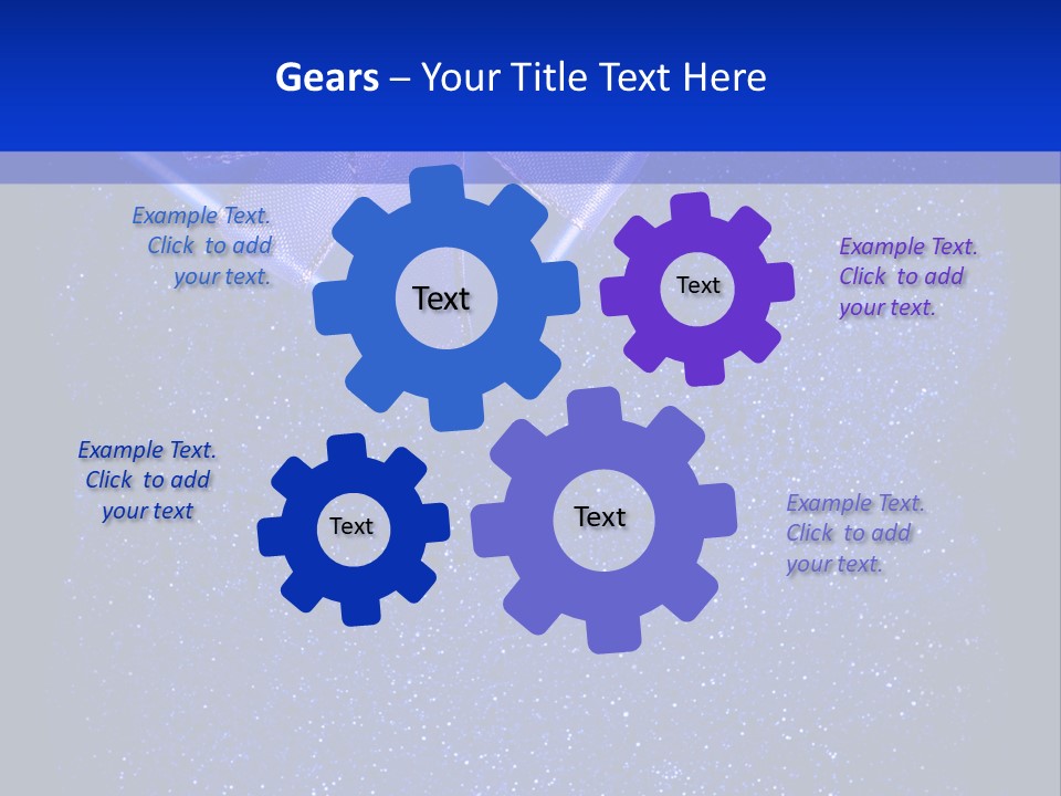 Card Text Present PowerPoint Template