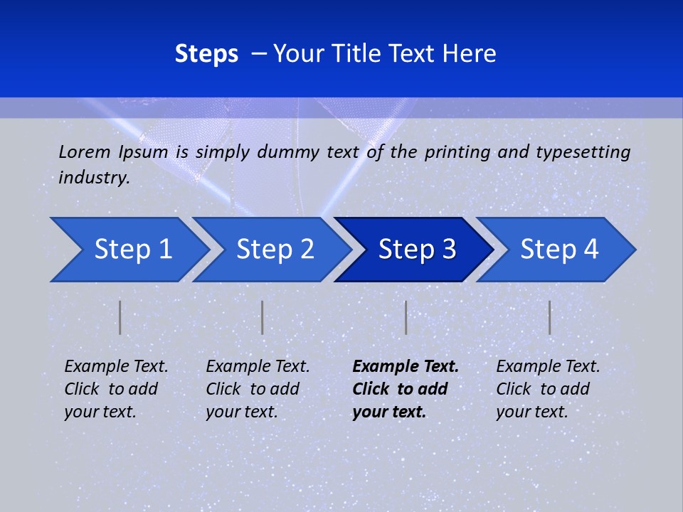 Card Text Present PowerPoint Template