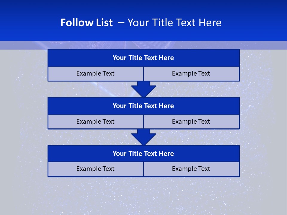 Card Text Present PowerPoint Template