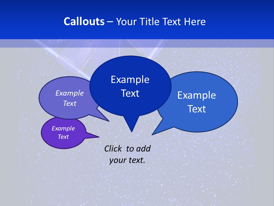 Card Text Present PowerPoint Template