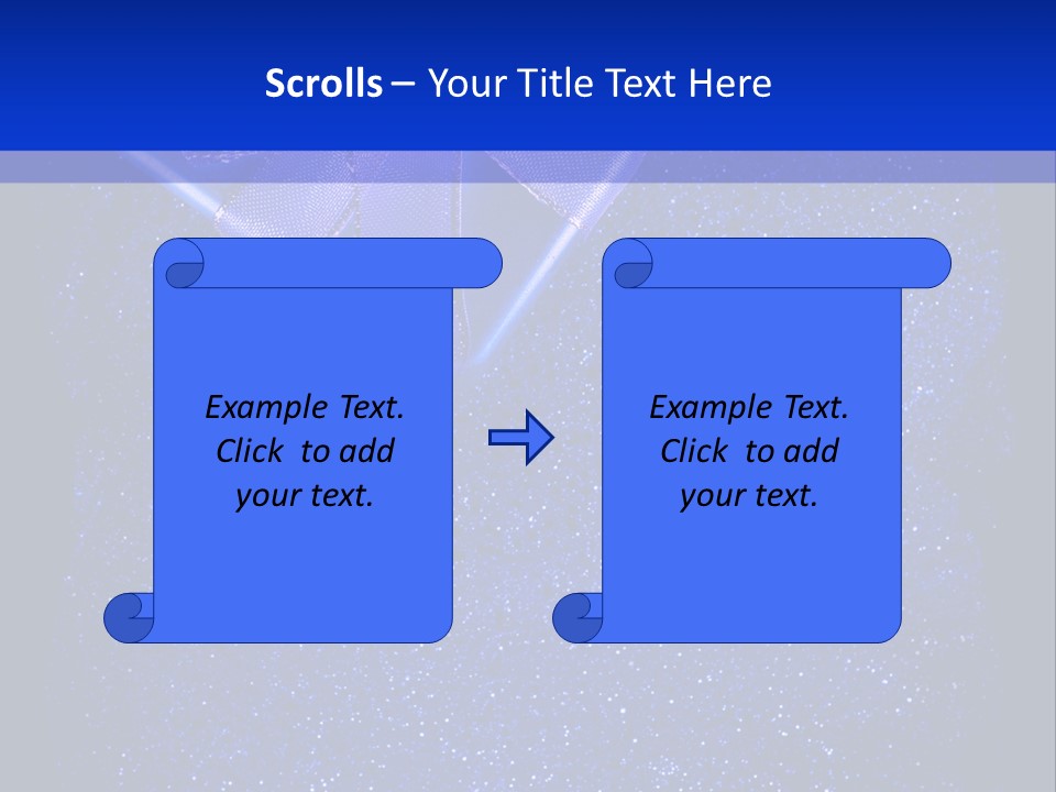 Card Text Present PowerPoint Template