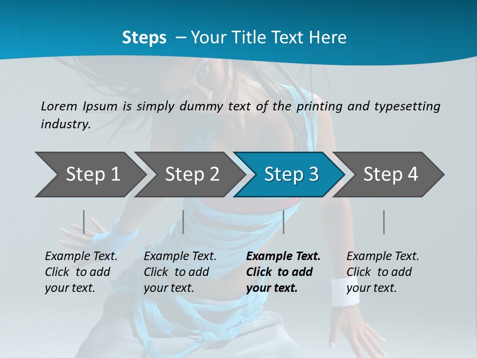 Hip Hop Y Female PowerPoint Template