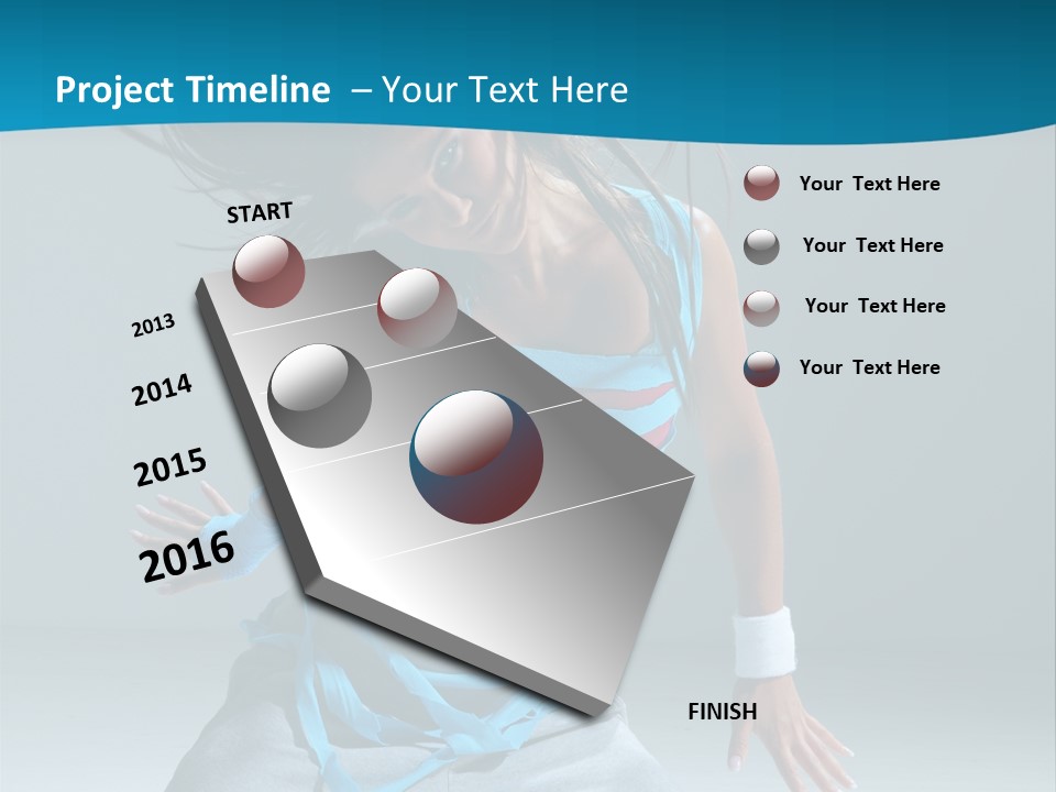 Hip Hop Y Female PowerPoint Template