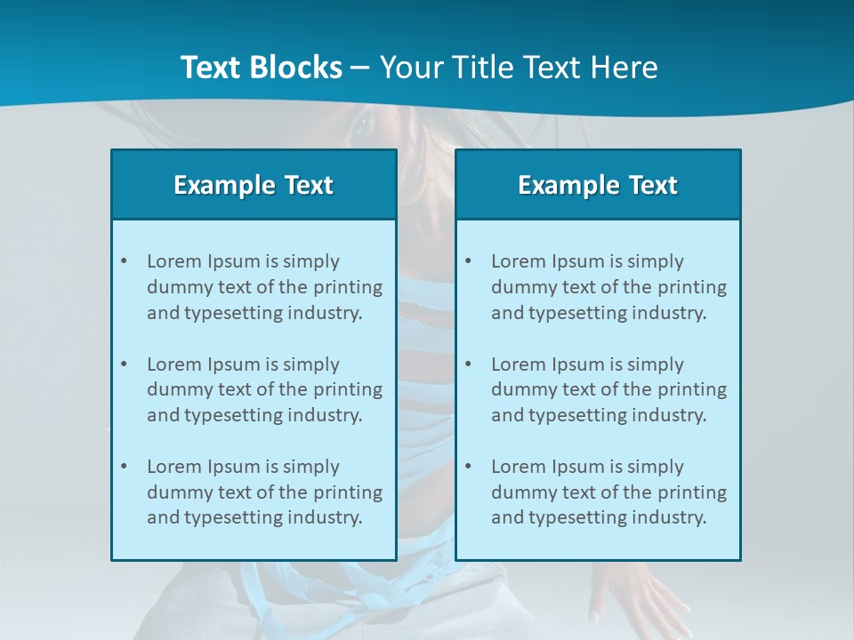 Hip Hop Y Female PowerPoint Template