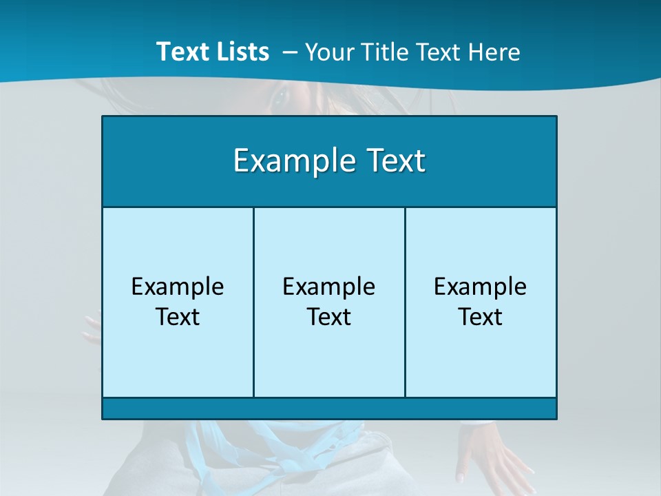 Hip Hop Y Female PowerPoint Template