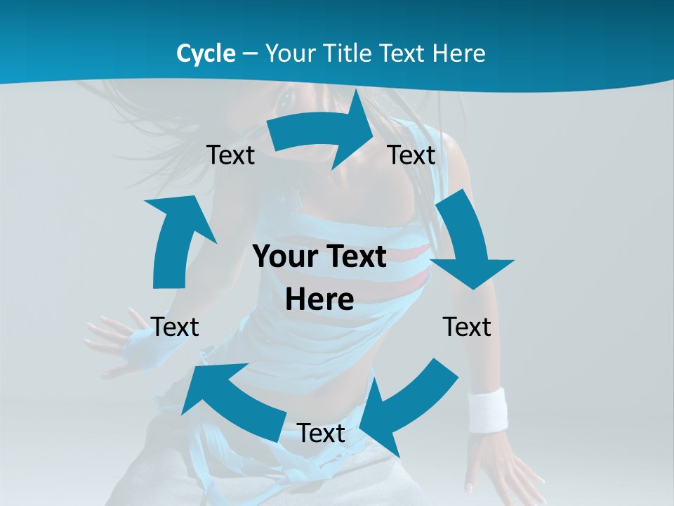 Hip Hop Y Female PowerPoint Template