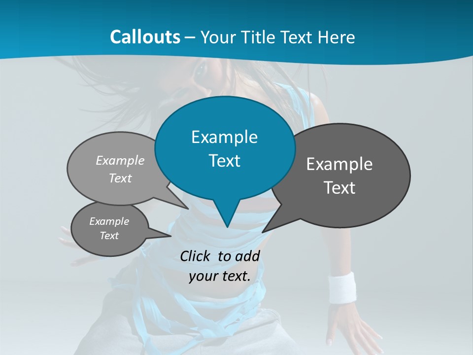 Hip Hop Y Female PowerPoint Template