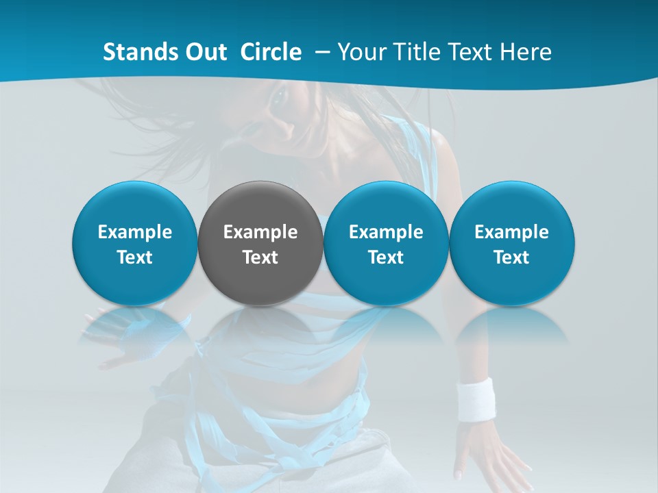 Hip Hop Y Female PowerPoint Template