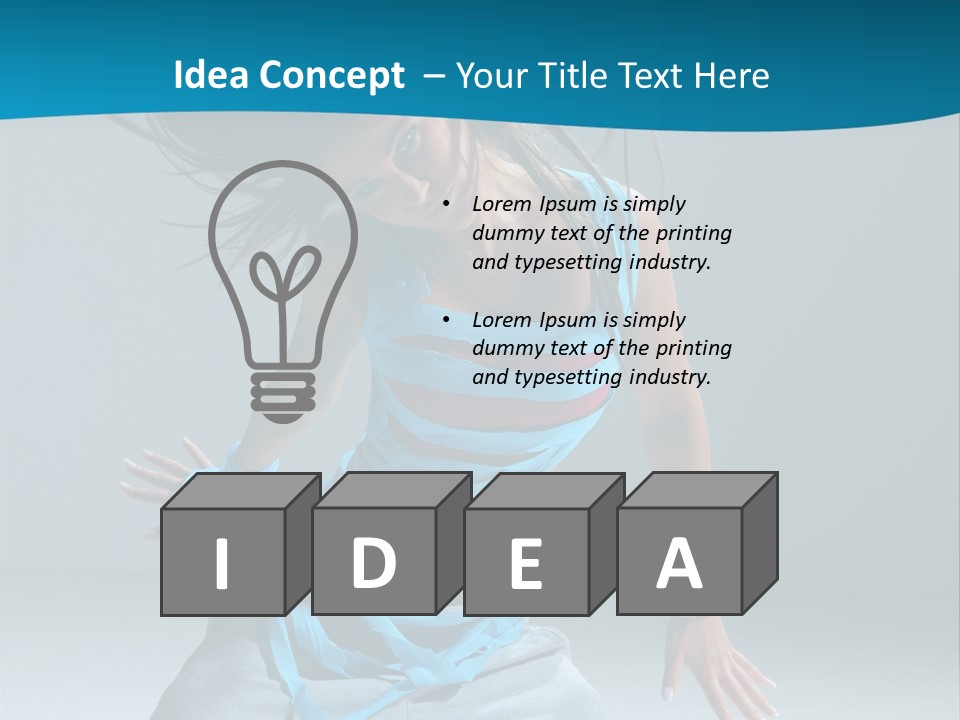 Hip Hop Y Female PowerPoint Template