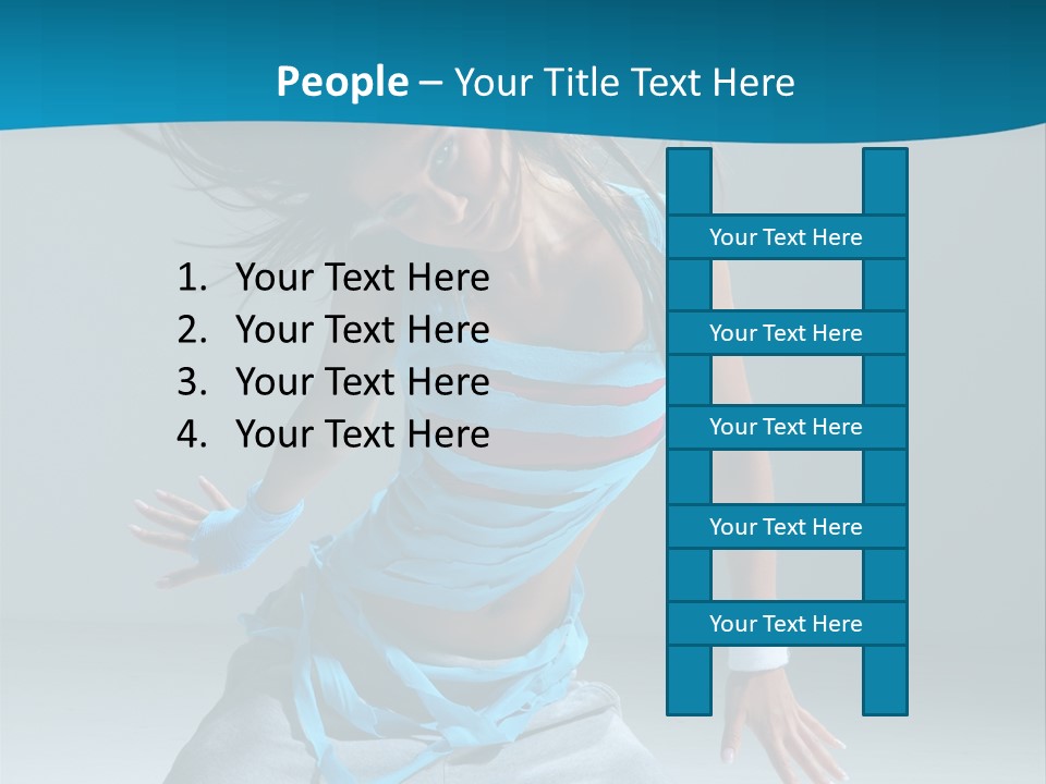 Hip Hop Y Female PowerPoint Template