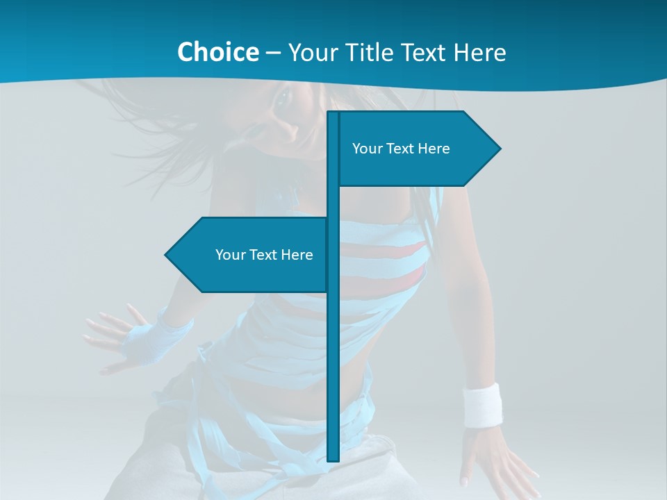 Hip Hop Y Female PowerPoint Template