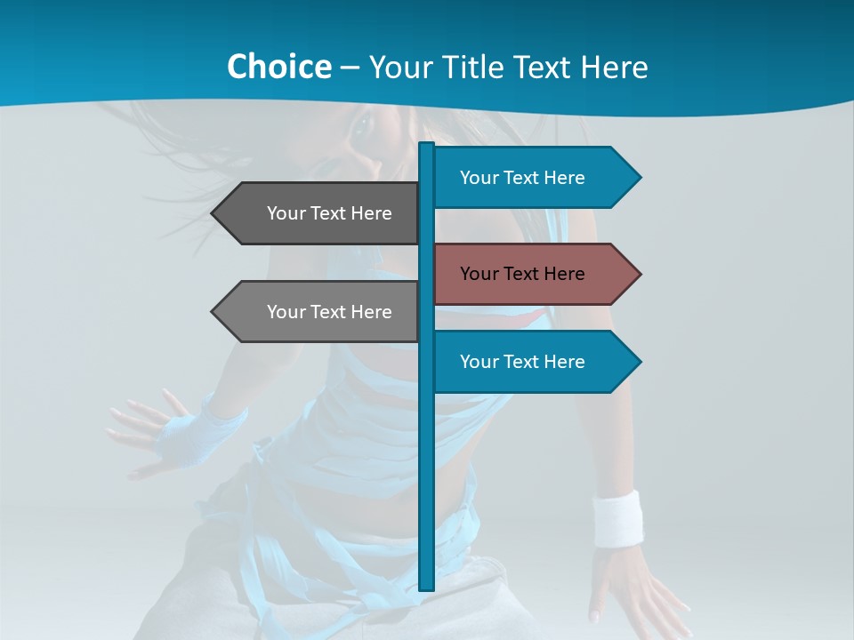 Hip Hop Y Female PowerPoint Template