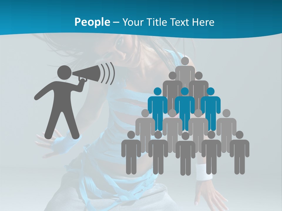 Hip Hop Y Female PowerPoint Template