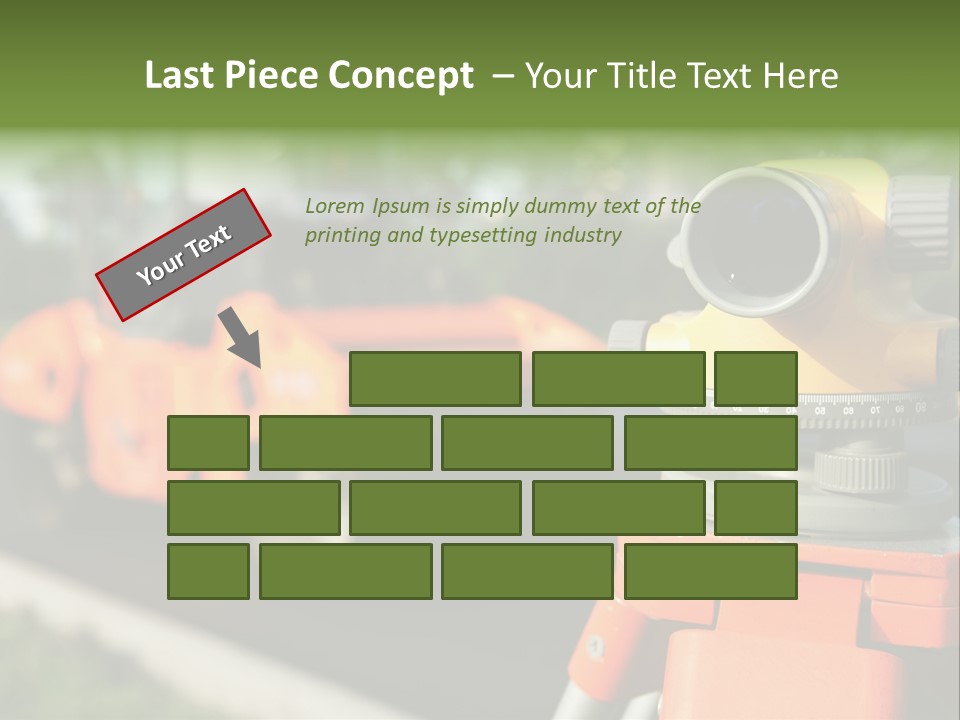 Level Measuring Workplace PowerPoint Template