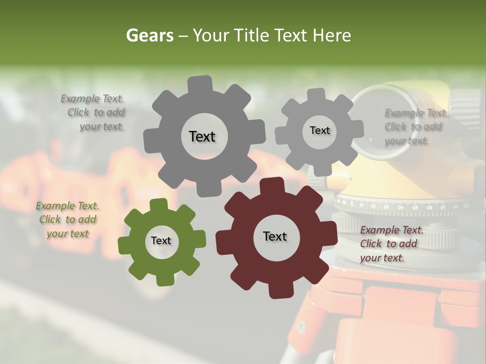 Level Measuring Workplace PowerPoint Template