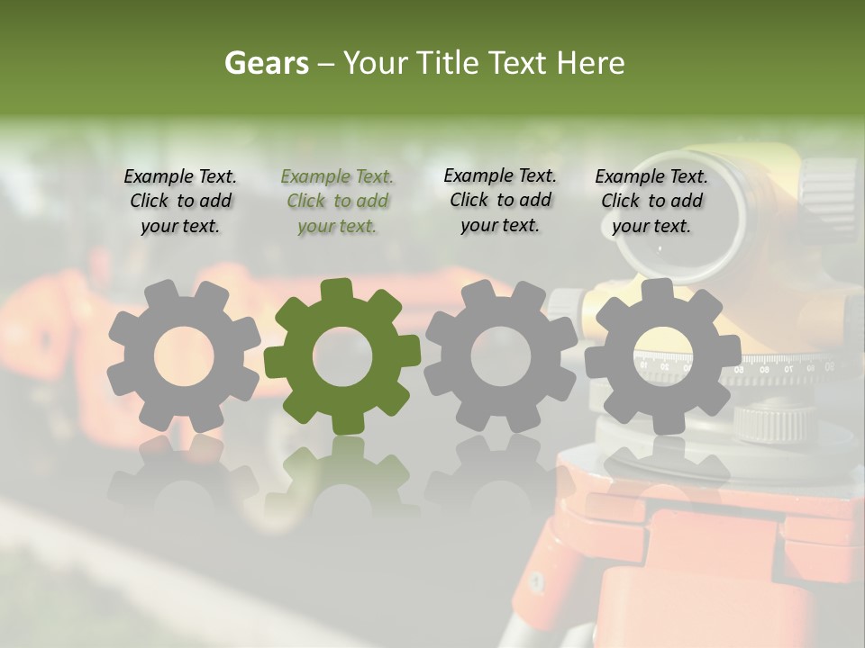 Level Measuring Workplace PowerPoint Template