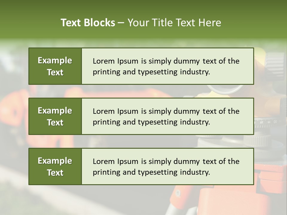 Level Measuring Workplace PowerPoint Template